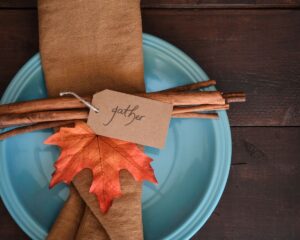 simple decor thanksgiving